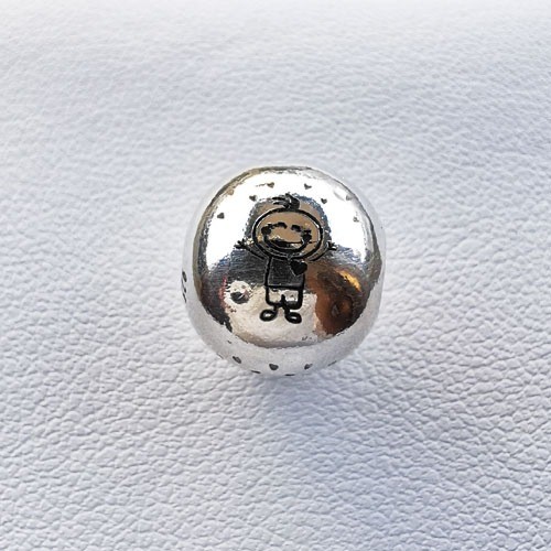 Mom's Baby Boy Bead