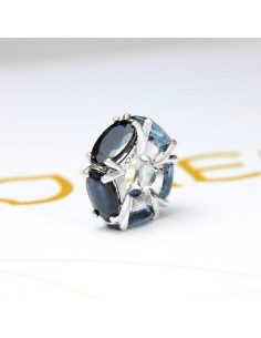 Blue Sapphire Spacer Bead